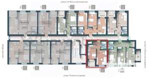 1-к квартира, сданный дом, 37м2, 2/4 этаж