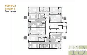 1-к квартира, вторичка, 42м2, 1/9 этаж