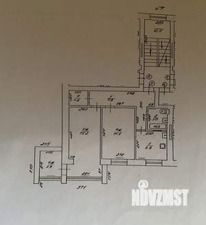 2-к квартира, вторичка, 49м2, 3/5 этаж