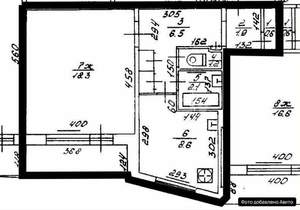 1-к квартира, вторичка, 40м2, 2/10 этаж