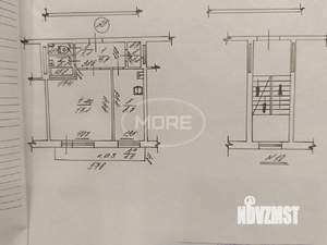 1-к квартира, вторичка, 37м2, 3/5 этаж
