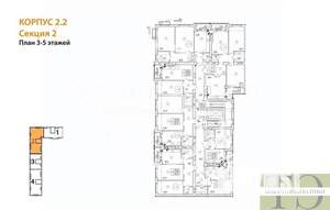 2-к квартира, вторичка, 62м2, 5/9 этаж