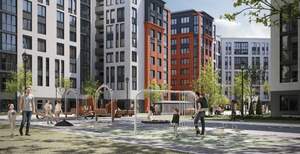 1-к квартира, строящийся дом, 48м2, 2/10 этаж