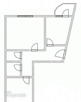2-к квартира, вторичка, 69м2, 1/14 этаж