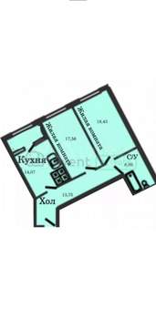 2-к квартира, вторичка, 79м2, 5/12 этаж