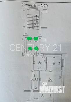3-к квартира, вторичка, 90м2, 5/6 этаж