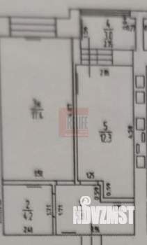 1-к квартира, вторичка, 43м2, 2/10 этаж