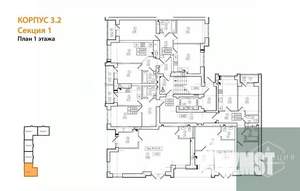 2-к квартира, вторичка, 51м2, 1/9 этаж