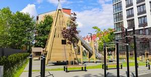 Студия квартира, сданный дом, 77м2, 1/8 этаж