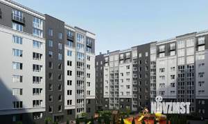 2-к квартира, строящийся дом, 57м2, 4/9 этаж