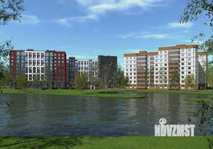 1-к квартира, строящийся дом, 39м2, 5/9 этаж