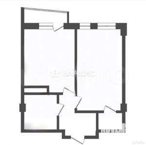 1-к квартира, вторичка, 45м2, 24/25 этаж