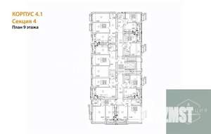 1-к квартира, вторичка, 40м2, 9/9 этаж