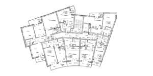 1-к квартира, вторичка, 51м2, 6/7 этаж