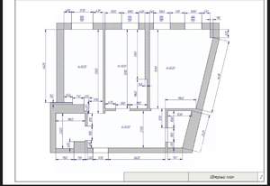 2-к квартира, вторичка, 61м2, 3/8 этаж