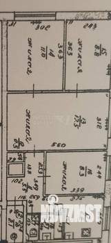 4-к квартира, вторичка, 61м2, 2/5 этаж