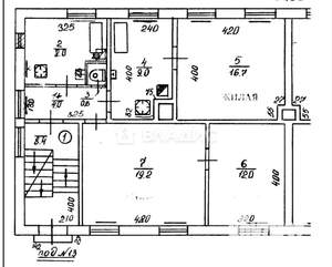 3-к квартира, вторичка, 70м2, 1/1 этаж