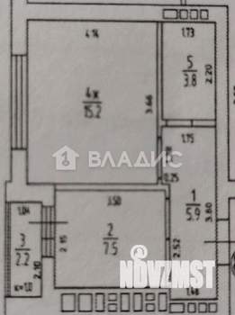 1-к квартира, вторичка, 32м2, 5/8 этаж