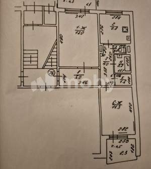2-к квартира, вторичка, 53м2, 1/1 этаж