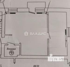2-к квартира, вторичка, 43м2, 2/4 этаж