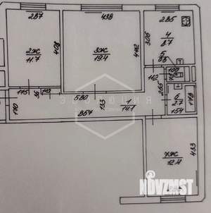 3-к квартира, вторичка, 70м2, 1/5 этаж