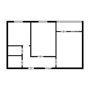 2-к квартира, вторичка, 53м2, 6/9 этаж