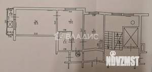 1-к квартира, вторичка, 51м2, 9/10 этаж