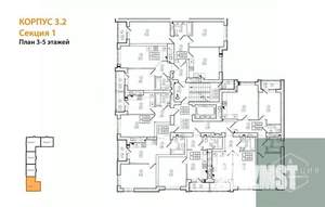 2-к квартира, вторичка, 58м2, 4/9 этаж