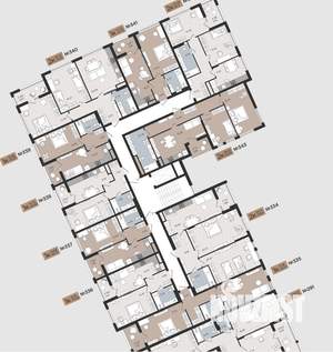 1-к квартира, строящийся дом, 41м2, 4/10 этаж
