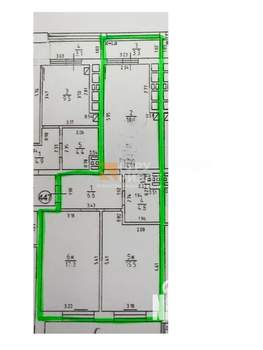2-к квартира, вторичка, 63м2, 7/14 этаж