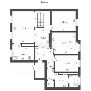 4-к квартира, вторичка, 113м2, 4/5 этаж