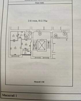 1-к квартира, вторичка, 29м2, 2/9 этаж