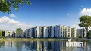1-к квартира, строящийся дом, 36м2, 3/4 этаж