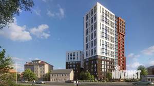 2-к квартира, строящийся дом, 58м2, 8/18 этаж