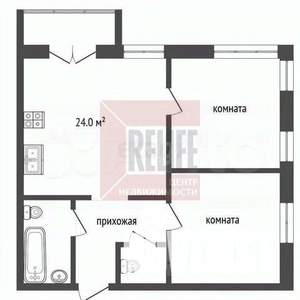 3-к квартира, вторичка, 60м2, 5/9 этаж