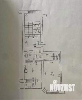 1-к квартира, вторичка, 32м2, 2/5 этаж