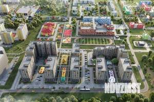 2-к квартира, строящийся дом, 68м2, 7/9 этаж