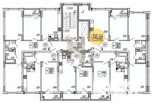 1-к квартира, вторичка, 39м2, 6/9 этаж