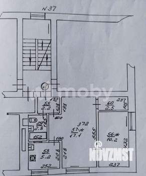 2-к квартира, вторичка, 40м2, 2/4 этаж