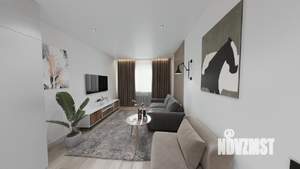 1-к квартира, вторичка, 48м2, 4/12 этаж