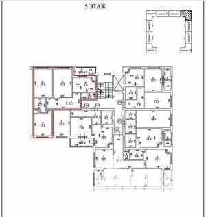 3-к квартира, вторичка, 77м2, 5/11 этаж
