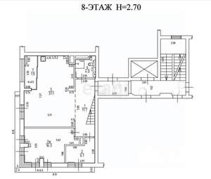4-к квартира, вторичка, 219м2, 8/8 этаж
