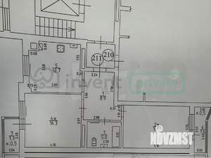 2-к квартира, вторичка, 63м2, 1/9 этаж