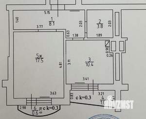 1-к квартира, вторичка, 40м2, 8/8 этаж