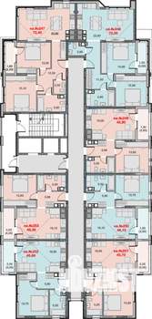 1-к квартира, вторичка, 46м2, 10/15 этаж