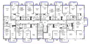 1-к квартира, вторичка, 40м2, 9/9 этаж