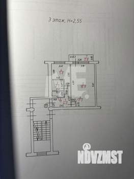 1-к квартира, вторичка, 31м2, 3/5 этаж