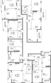 2-к квартира, вторичка, 99м2, 7/7 этаж