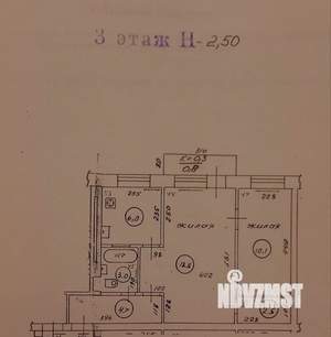 2-к квартира, вторичка, 45м2, 3/5 этаж