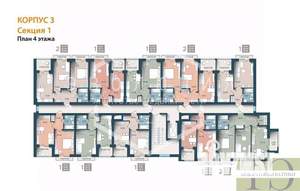 2-к квартира, вторичка, 61м2, 4/4 этаж